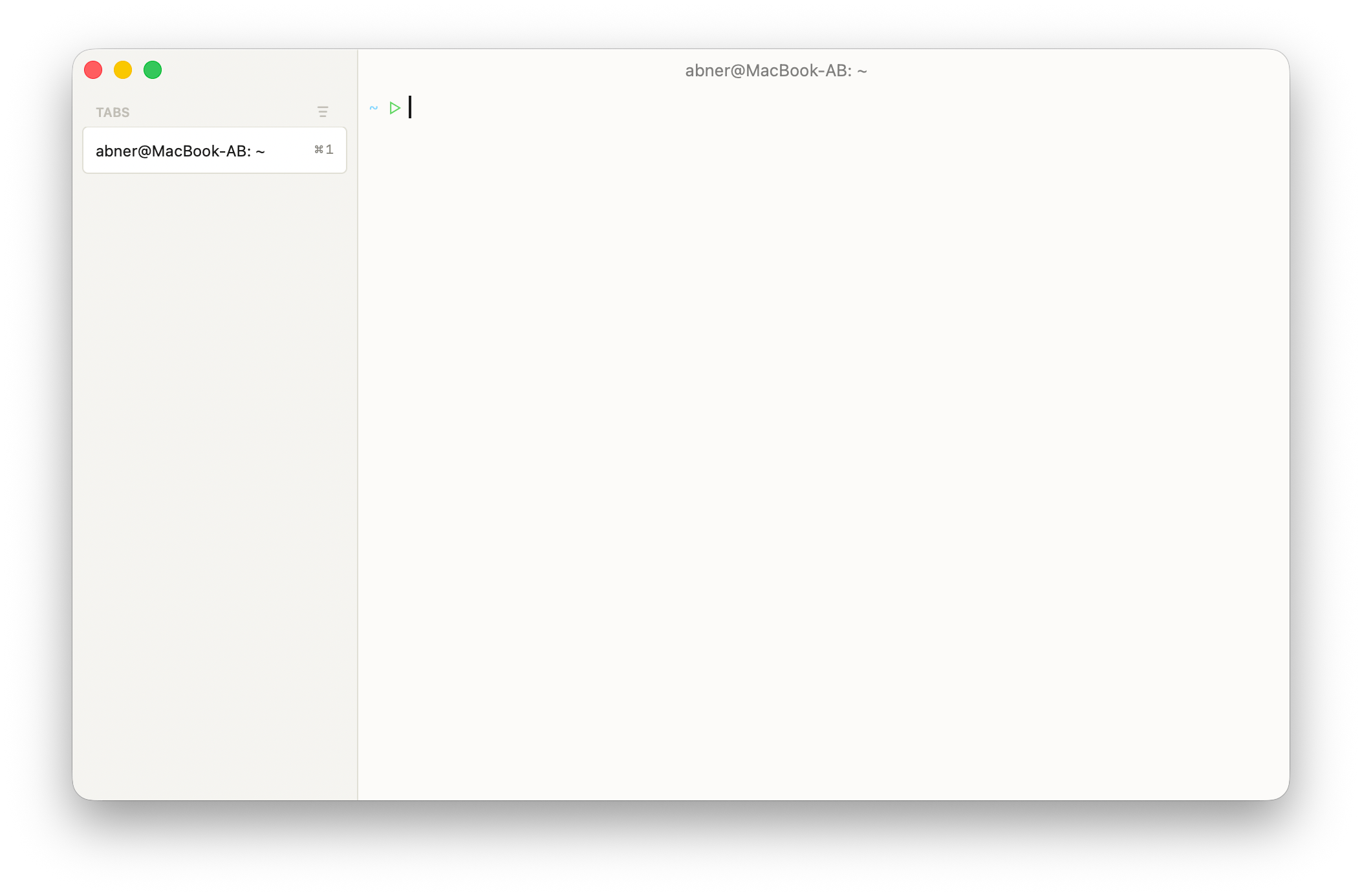 Otty Settings window on first launch