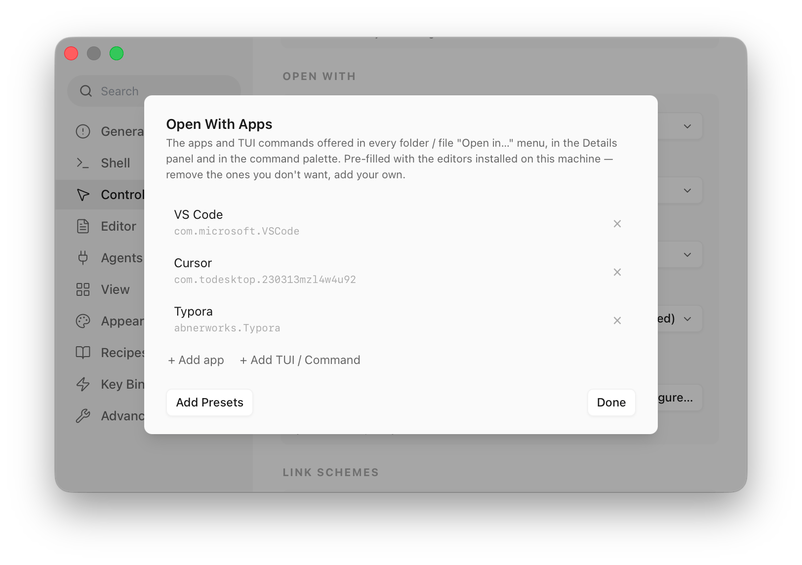 open-width