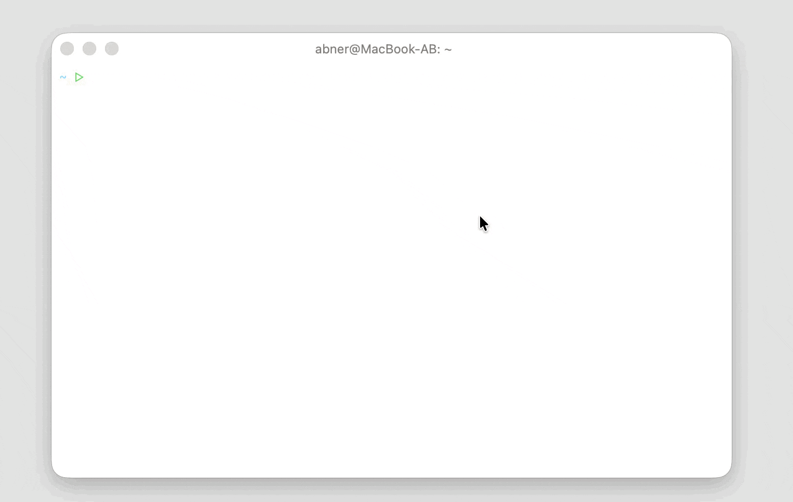Expanding a text snippet alias at the prompt